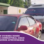 Intervienen vivienda donde se acopiaba combustible, cinco personas fueron aprehendidas