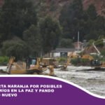 Activan alerta naranja por posibles crecidas de ríos en La Paz y Pando durante Año Nuevo