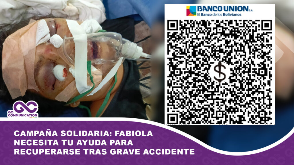 Campaña solidaria: Fabiola necesita tu ayuda para recuperarse tras grave accidente