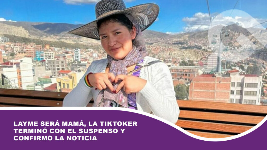 Layme será mamá, la tiktoker terminó con el suspenso y confirmó la noticia