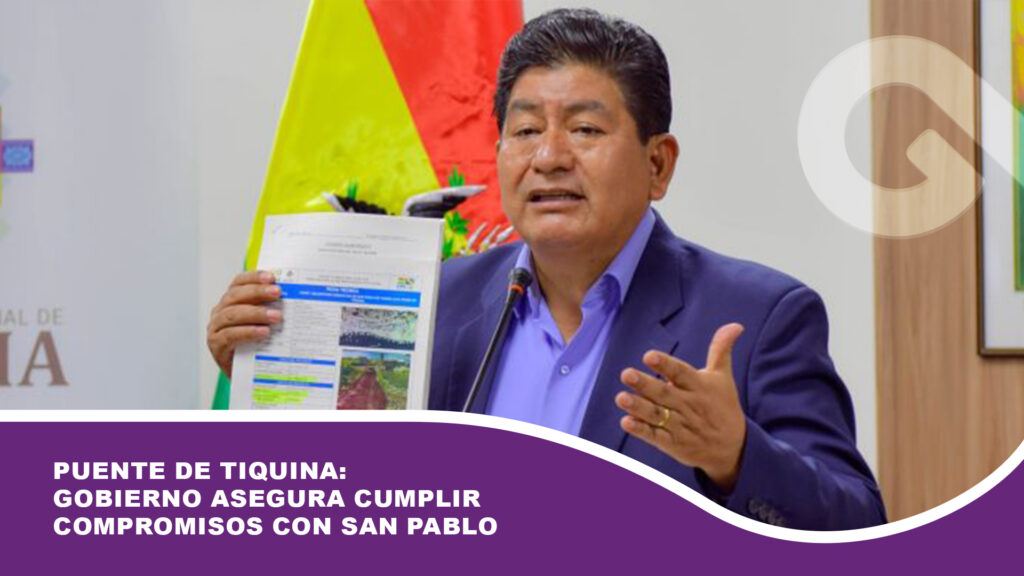 Puente de Tiquina: Gobierno asegura cumplir compromisos con San Pablo