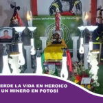 Bombero pierde la vida en heroico rescate de un minero en Potosí