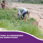 Luribay afectada: 48 comunidades y 1.400 familias damnificadas por la riada