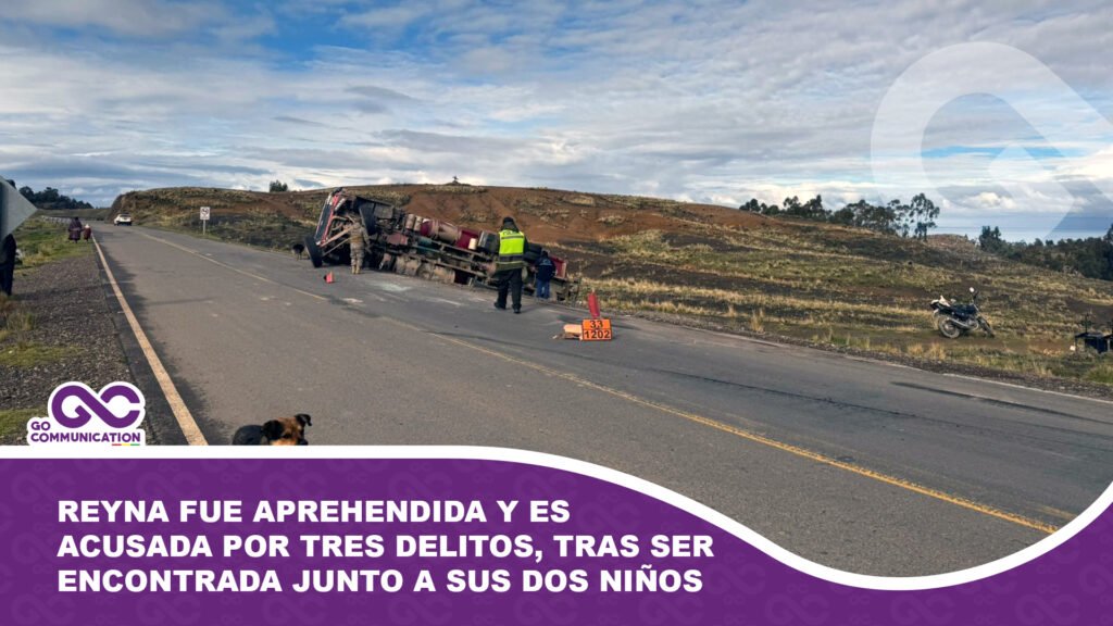 Accidente de cisterna en la carretera Achacachi-Escoma genera derrame de diésel