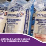 Precio de la arroba de arroz sube de Bs 50,50 a Bs 70 en agencias de Emapa