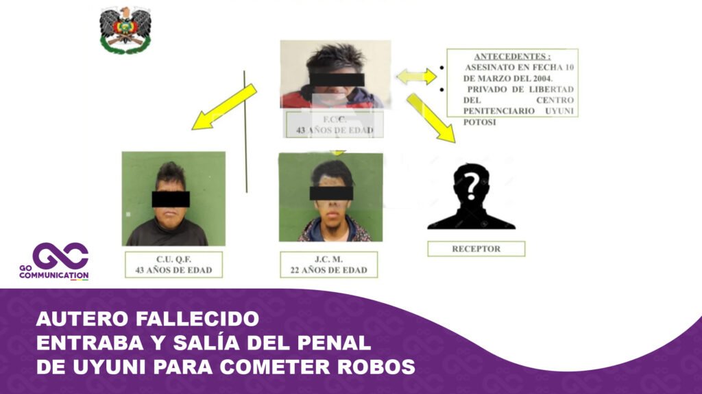 «Llamaba ‘compadre’ al gobernador»: Autero fallecido entraba y salía del penal de Uyuni para cometer robos