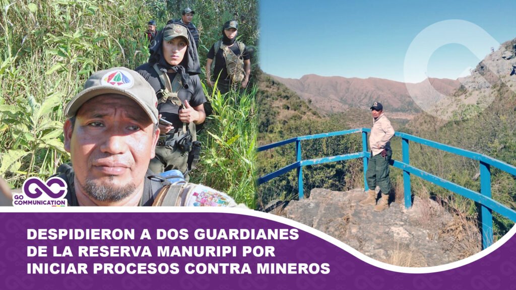 Sernap despidió a dos guardianes de la Reserva Manuripi luego de que iniciaron 15 procesos contra los mineros