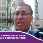 Dirigente Santos Escalante: «Si tiene que correr sangre, ni modo»