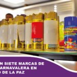 Autorizan siete marcas de espuma carnavalera en la ciudad de La Paz