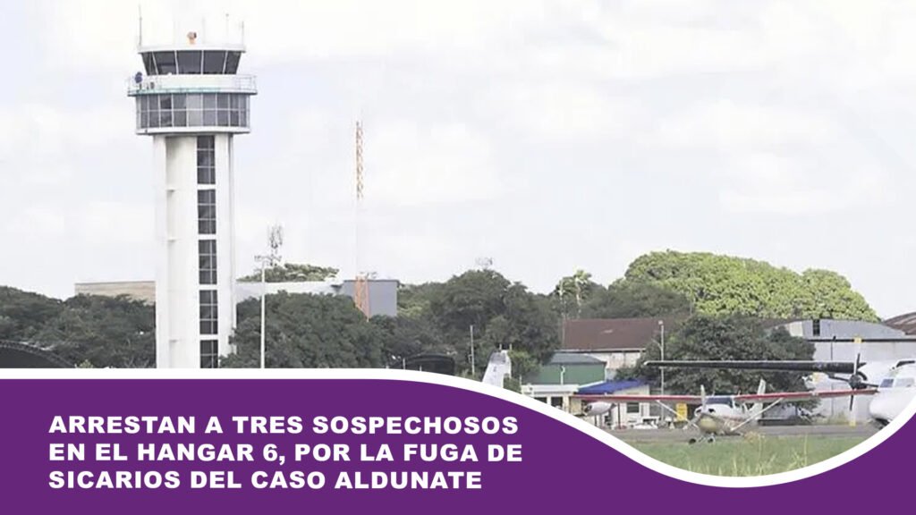 Arrestan a tres sospechosos en el Hangar 6, por la fuga de sicarios del caso Aldunate