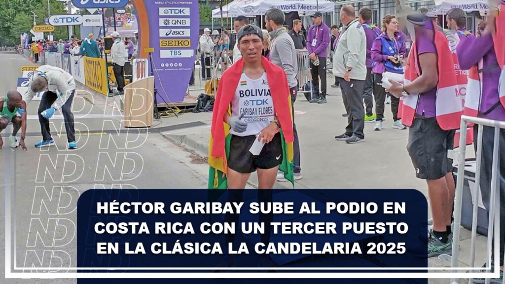 Héctor Garibay sube al podio en Costa Rica con un tercer puesto en la Clásica La Candelaria 2025