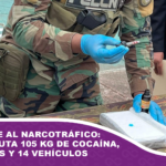 FELCN incauta 105 kg de cocaína, 4 inmuebles y 14 vehículos