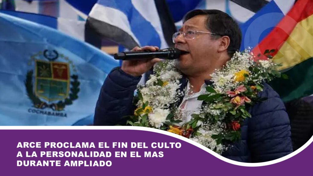 Arce proclama el fin del culto a la personalidad en el MAS durante ampliado