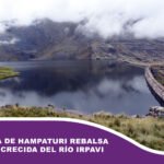 La represa de Hampaturi rebalsa y provoca crecida del río Irpavi