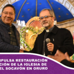 Gobierno impulsa la restauración y conservación de la iglesia de la Virgen del Socavón en Oruro