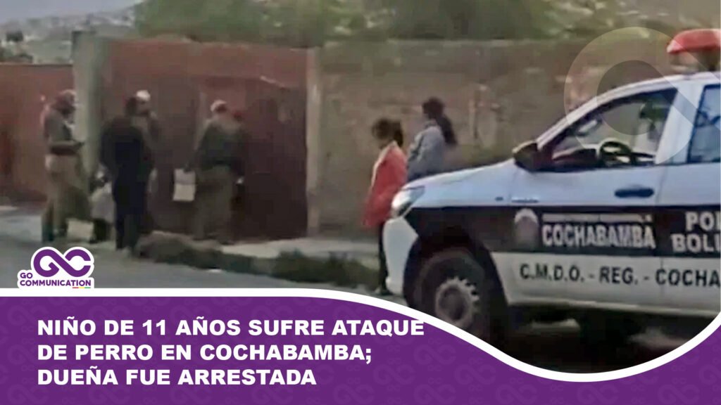 Niño de 11 años sufre ataque de perro en Cochabamba; dueña fue arrestada