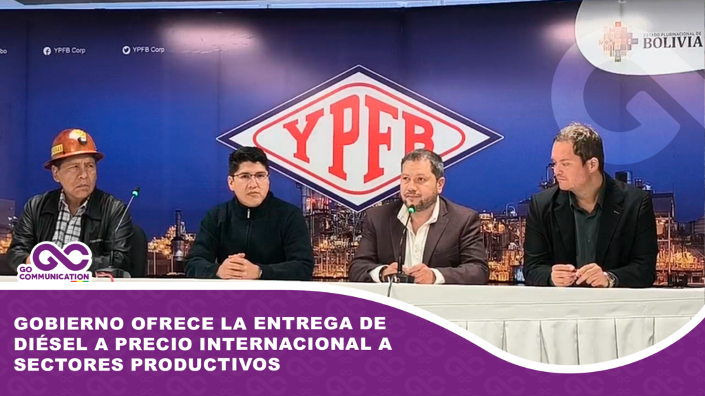 Gobierno ofrece la entrega de diésel a precio internacional a sectores productivos