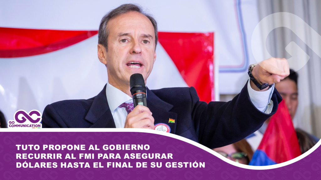 Tuto propone al gobierno recurrir al FMI para asegurar dólares hasta el final de su gestión