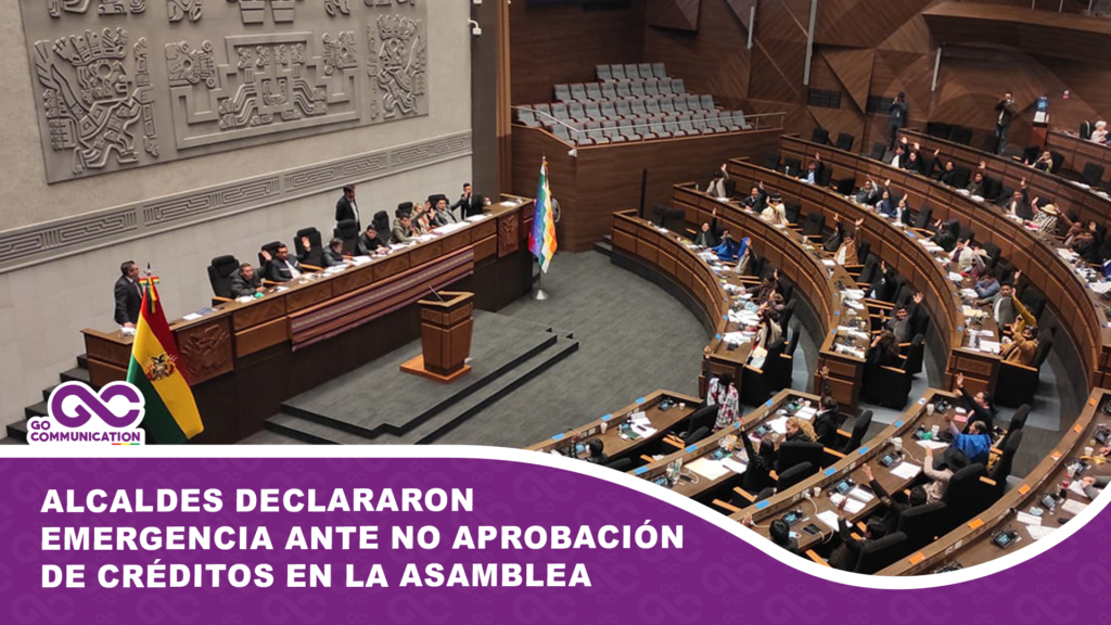 Alcaldes declararon emergencia ante no aprobación de créditos en la Asamblea