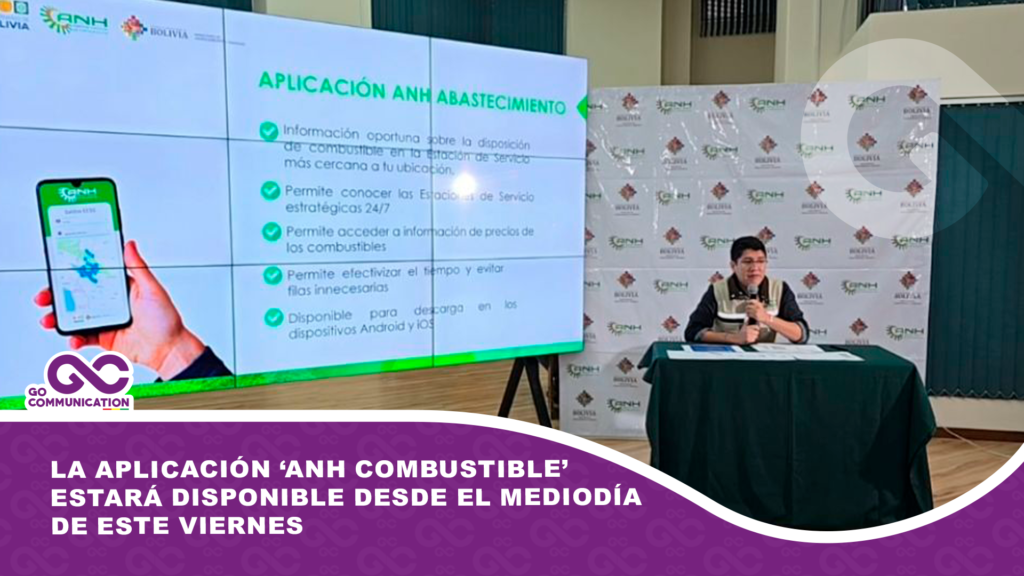 La aplicación ‘ANH Combustible’ estará disponible desde el mediodía de este viernes