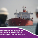 Concluye descarga de buque de gasolina en Arica y despachan volúmenes adicionales en Bolivia
