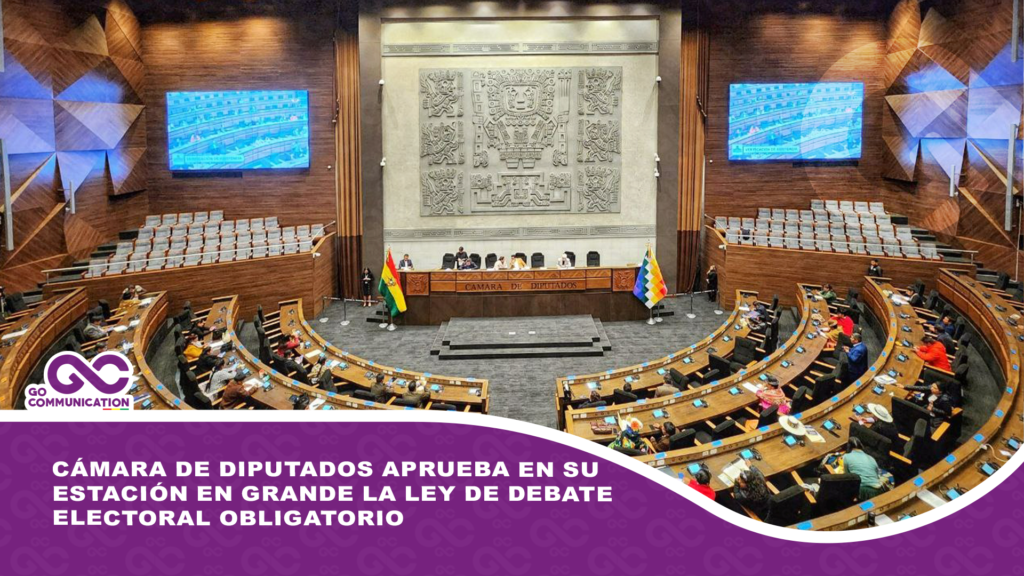 Cámara de Diputados aprueba en su estación en grande la ley de debate electoral obligatorio
