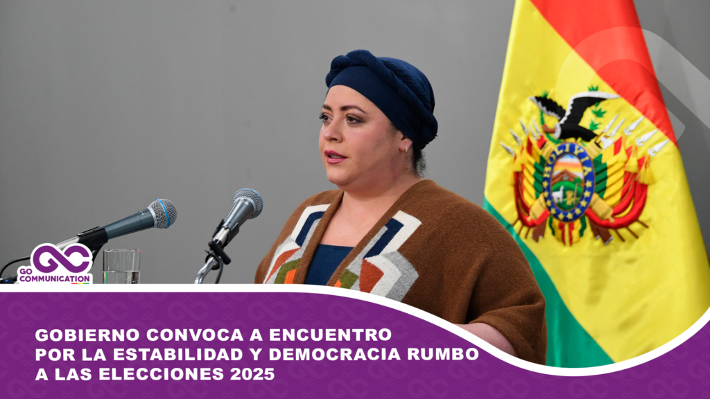 Gobierno convoca a encuentro por la estabilidad y democracia rumbo a las elecciones 2025