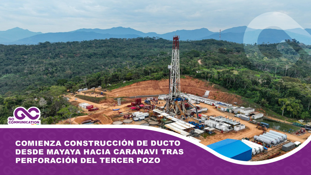 Comienza construcción de ducto desde Mayaya hacia Caranavi tras perforación del tercer pozo