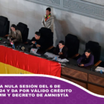TCP declara nula sesión del 6 de junio de 2024 y da por válido crédito de $us 176 MM y decreto de amnistía