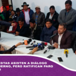 Transportistas asisten a diálogo con el Gobierno, pero ratifican paro de 48 horas