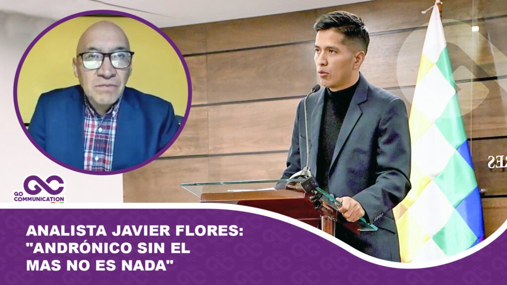 Flores: «Andrónico sin el MAS no es nada»