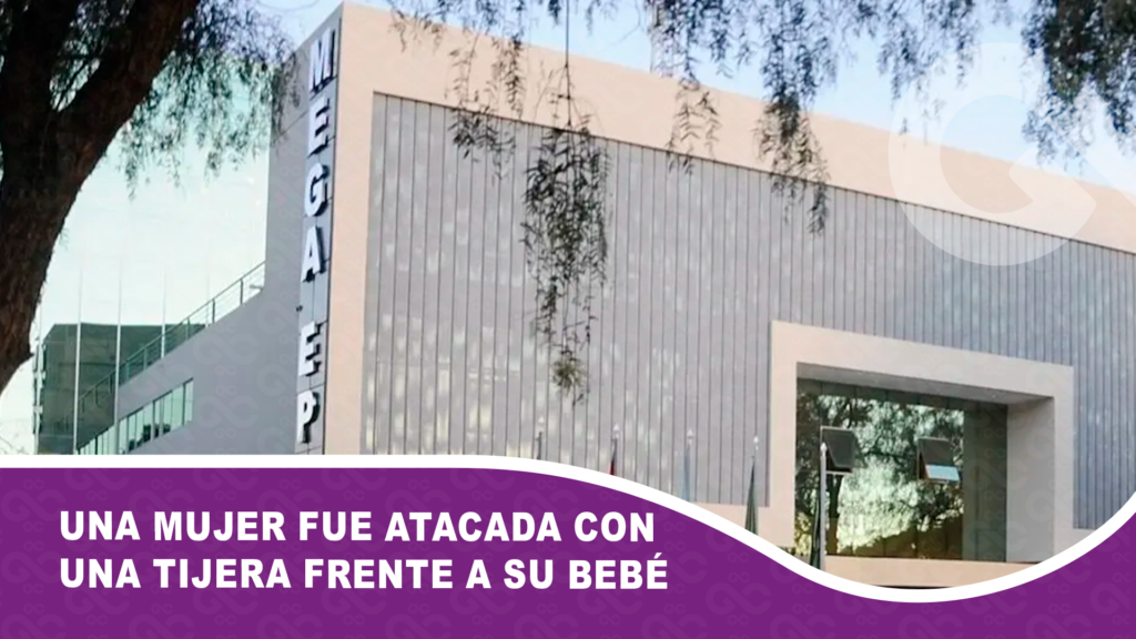 Una mujer fue atacada con una tijera frente a su bebé