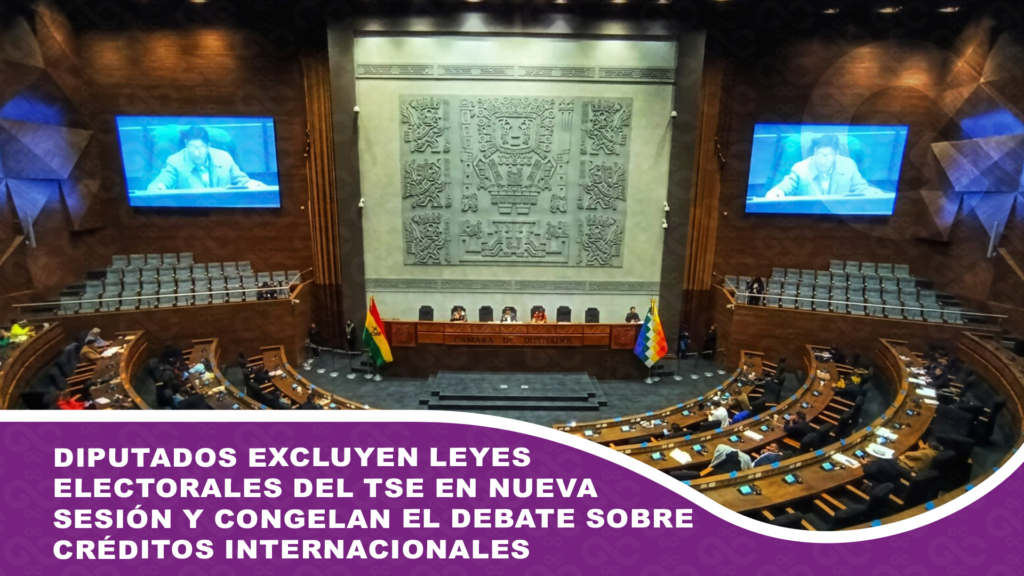 Diputados excluyen leyes electorales del TSE en nueva sesión y congelan el debate sobre créditos internacionales