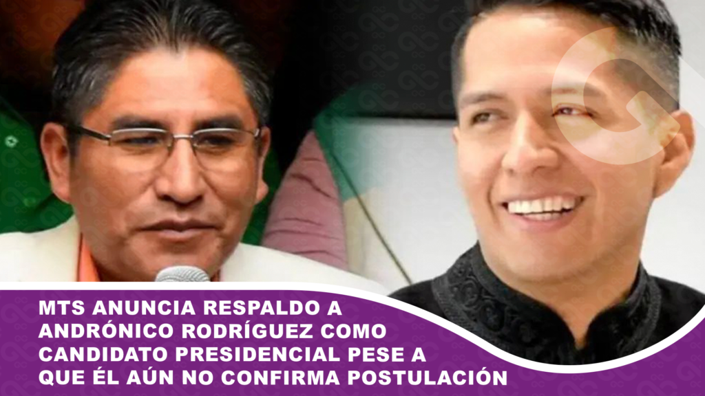 MTS anuncia respaldo a Andrónico como candidato presidencial pese a que él aún no confirma postulación