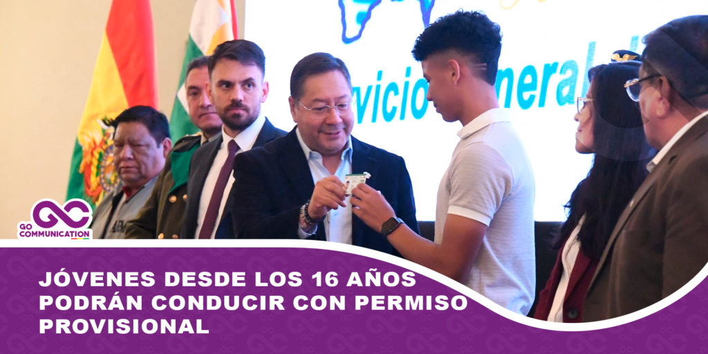 Jóvenes desde los 16 años podrán conducir con permiso provisional