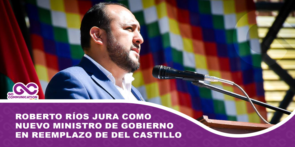 Roberto Ríos jura como nuevo ministro de Gobierno en reemplazo de Del Castillo