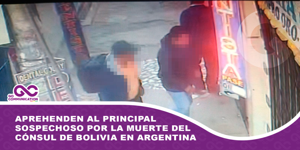Aprehenden al principal sospechoso por la muerte del cónsul de Bolivia en Argentina