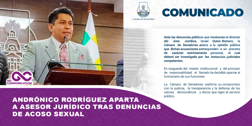 Andrónico Rodríguez aparta a asesor jurídico tras denuncias de acoso sexual