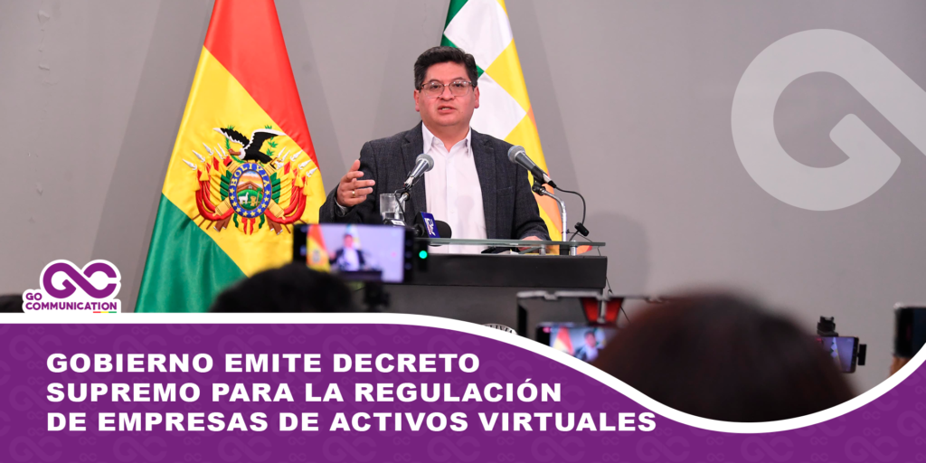 Gobierno emite decreto supremo para la regulación de empresas de activos virtuales