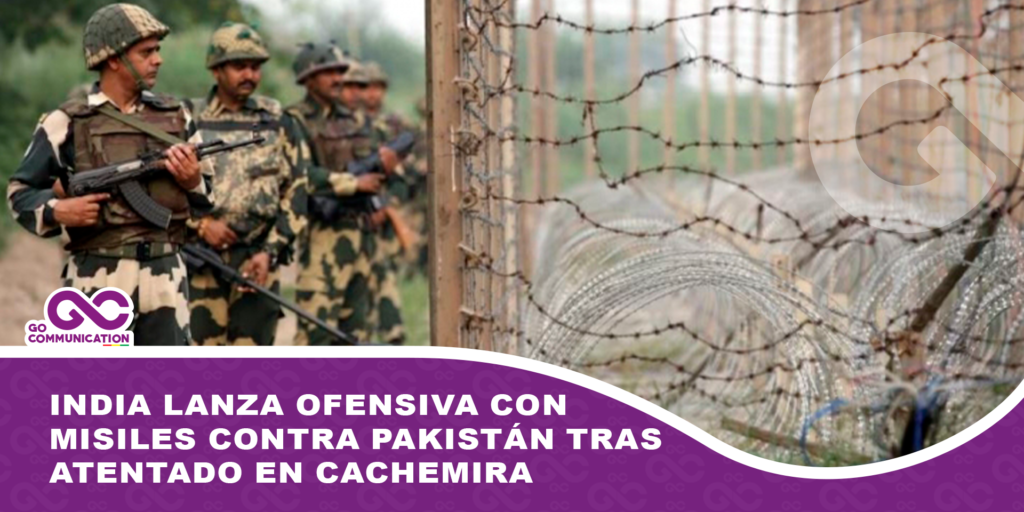 India lanza ofensiva con misiles contra Pakistán tras atentado en Cachemira