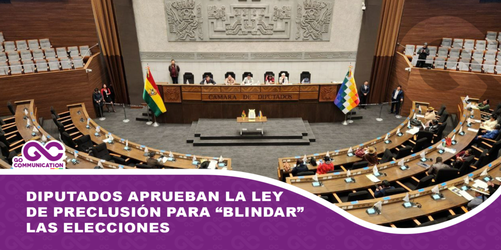 Diputados aprueban la ley de preclusión para “blindar” las elecciones y postergan la de paridad en binomios
