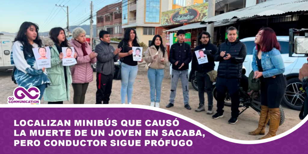 Localizan minibús que causó la muerte de un joven en Sacaba, pero conductor sigue prófugo