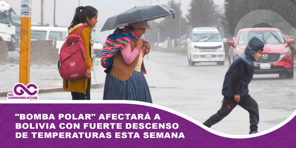 «Bomba polar» afectará a Bolivia con fuerte descenso de temperaturas esta semana