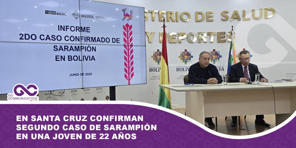 En Santa Cruz confirman segundo caso de sarampión en una joven de 22 años