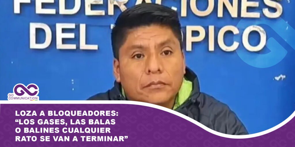 Loza a bloqueadores: “los gases, las balas o balines cualquier rato se van a terminar”