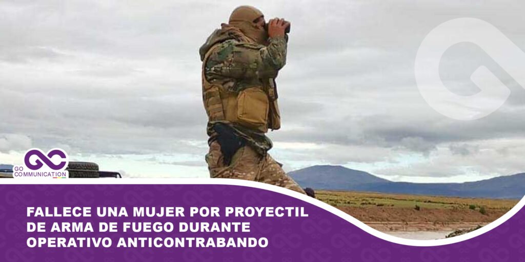 Fallece una mujer por proyectil de arma de fuego durante operativo anticontrabando