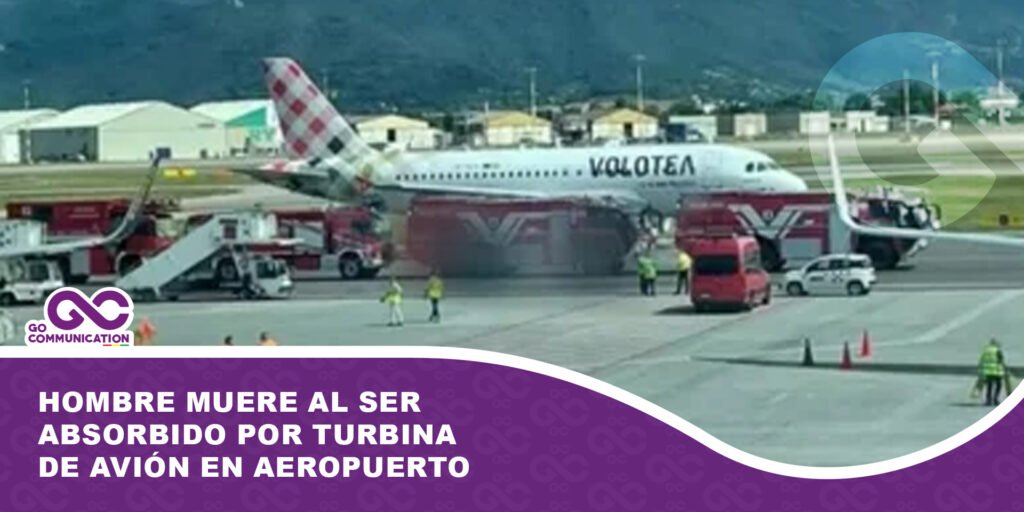 Hombre muere al ser absorbido por turbina de avión en aeropuerto de Bérgamo