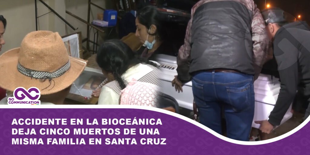 Accidente en la Bioceánica deja cinco muertos de una misma familia en Santa Cruz