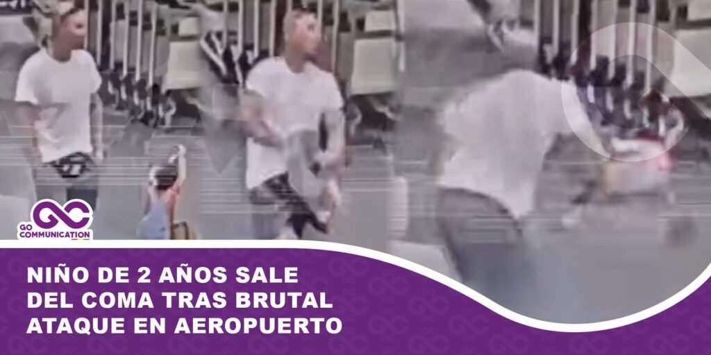Niño de 2 años sale del coma tras brutal ataque en aeropuerto
