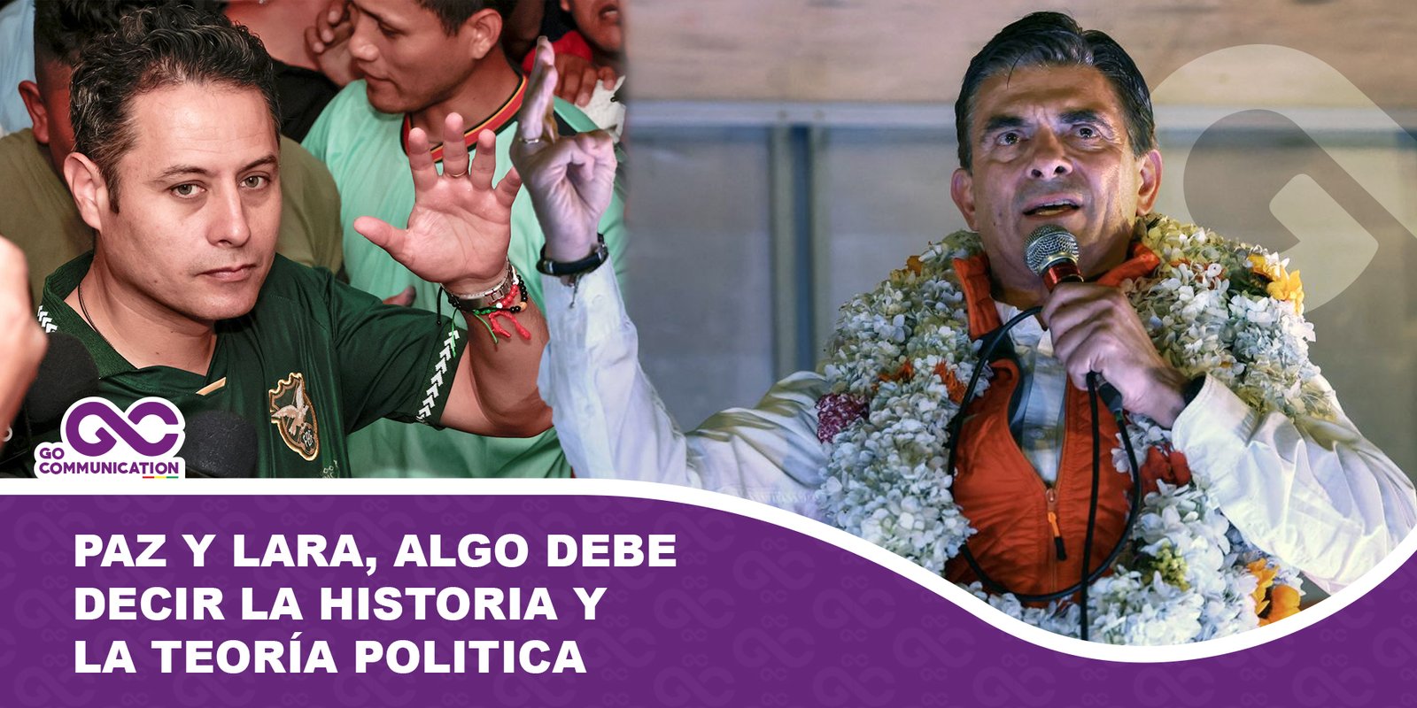 Paz y Lara, algo debe decir la historia y la teoría politica